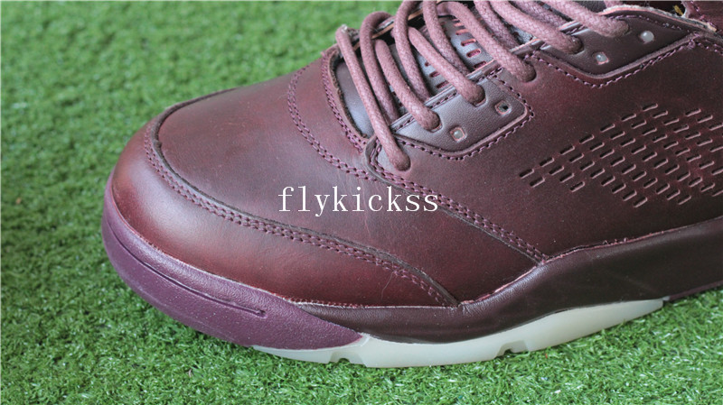 Air Jordan 5 PREM Burgundy Bordeaux